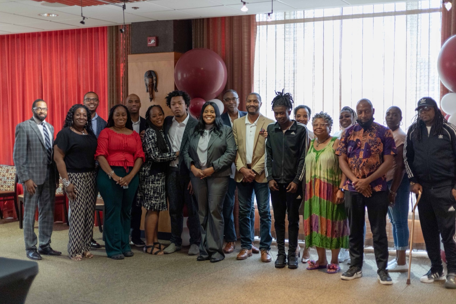 Dr. Hester with faculty, partners, and 2nd Chance Restorative Justice Program graduates at Kennedy-King College